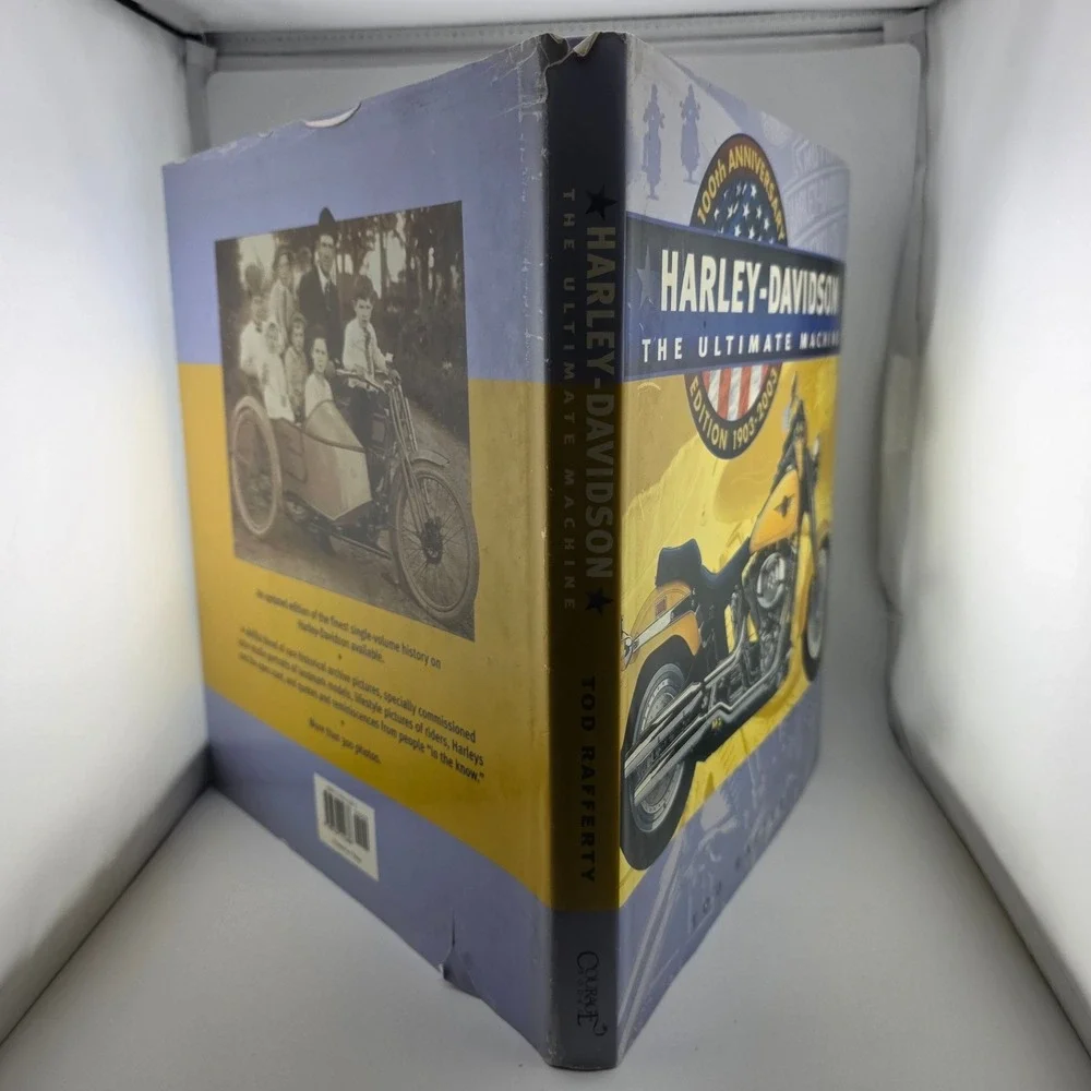 Harley-Davidson‎ The Ultimate Machine 100th Anniversary Hardcover Tod Rafferty